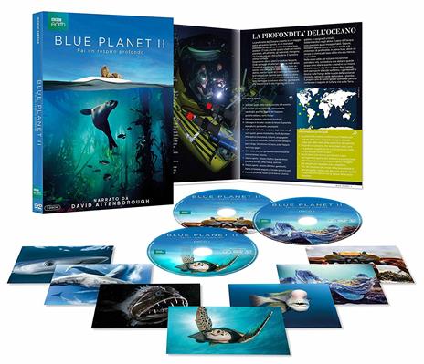 Blue Planet II (DVD) di David Attenborough,Peter Drost,Roger Munns,François Morel - DVD - 2