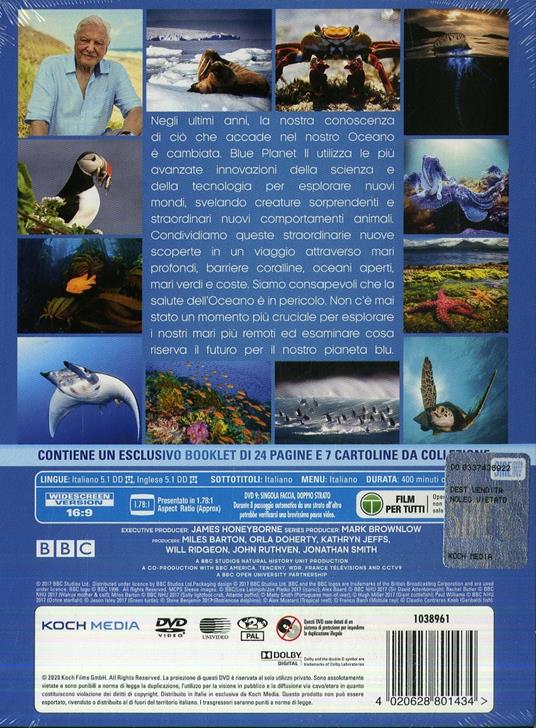 Blue Planet II (DVD) di David Attenborough,Peter Drost,Roger Munns,François Morel - DVD - 3