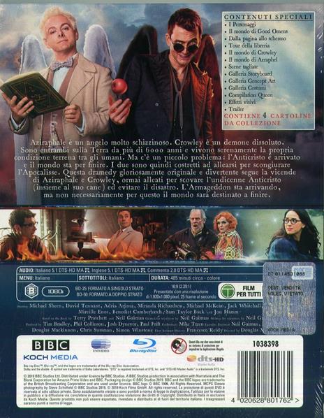 Good Omens. Stagione 1. Serie TV ita (2 Blu-ray) di Douglas Mackinnon - Blu-ray - 2