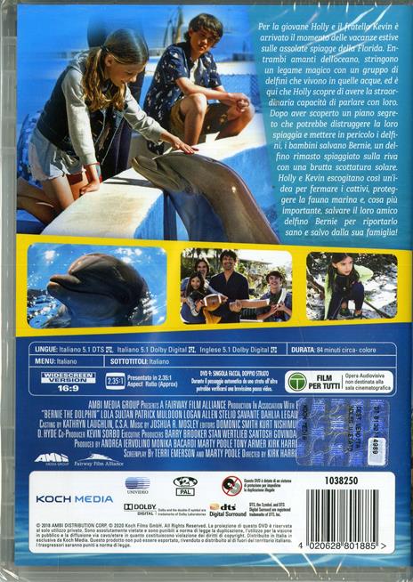 Bernie il delfino (DVD) di Kirk Harris - DVD - 2