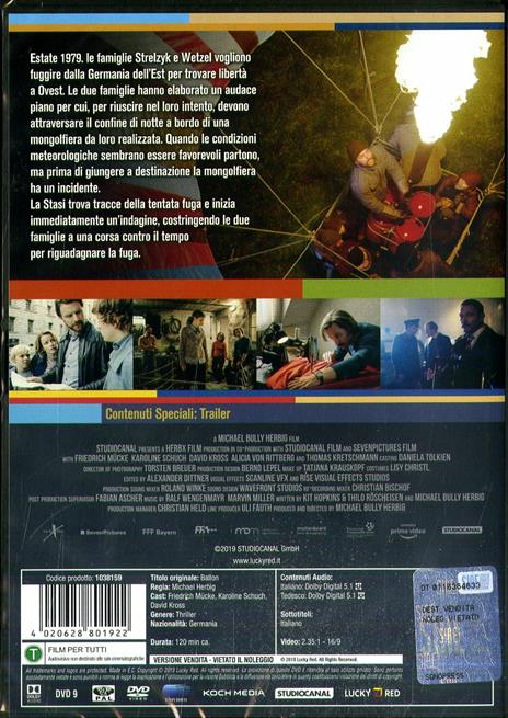Balloon (DVD) di Michael Herbig - DVD - 2