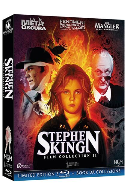 Stephen King Film Collection II - Limited Edition (3 Blu-ray + Booklet) di George A. Romero,Mark L. Lester,Tobe Hooper