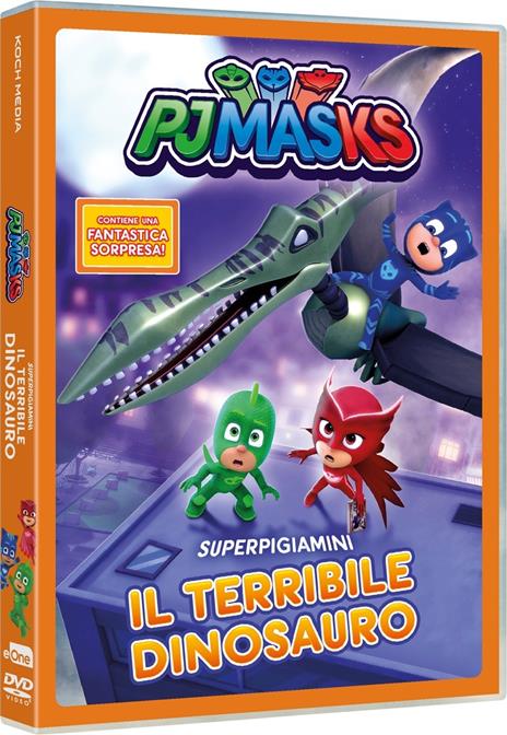 PJ Masks. Il terribile dinosauro (DVD) di Christian De Vita,Wilson Dos Santos - DVD