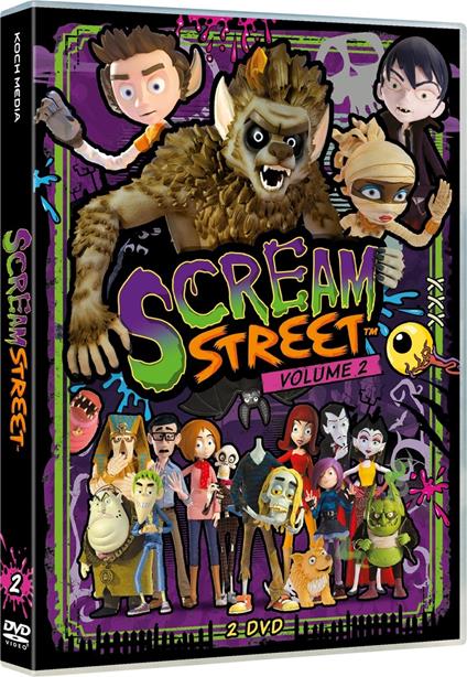 Scream Street vol.2 (2 DVD) di Geoff Walker - DVD