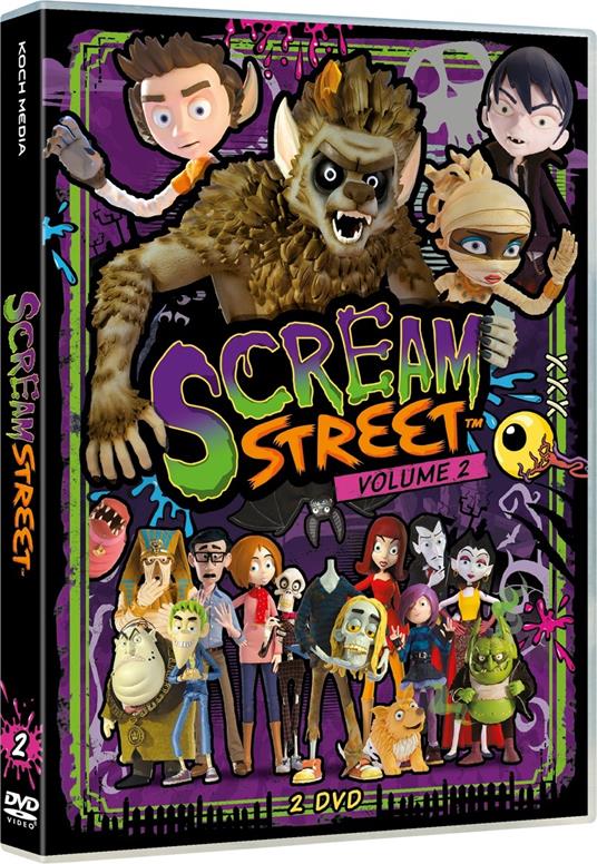 Scream Street vol.2 (2 DVD) di Geoff Walker - DVD