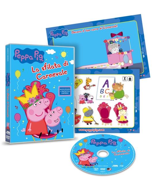 Peppa Pig. La sfilata di carnevale (DVD) di Mark Baker,Neville Astley - DVD - 3