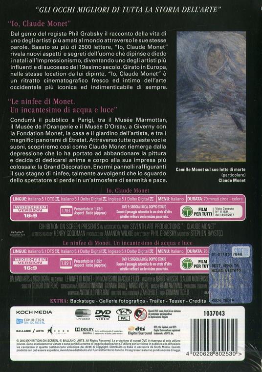 Monet (2 DVD) di Gianni Troilo,Phil Grabsky - DVD - 2