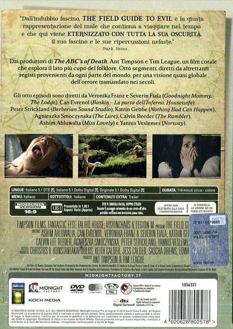 The Field Guide to Evil (DVD) di Ashim Ahluwalia,Can Evrenol,Severin Fiala,Veronika Franz,Katrin Gebbe - DVD - 2