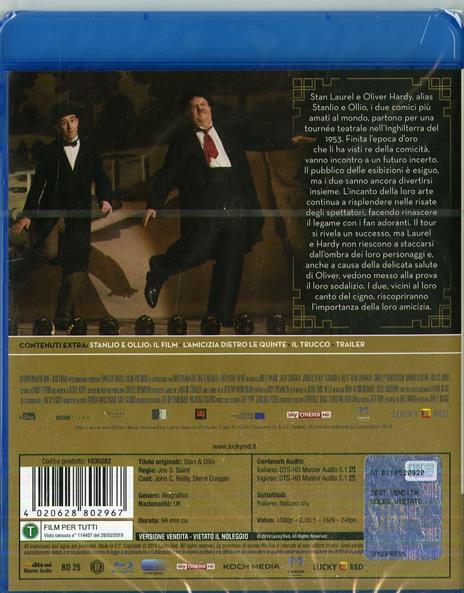 Stanlio e Ollio (Blu-ray) di Jon S. Baird - Blu-ray - 2