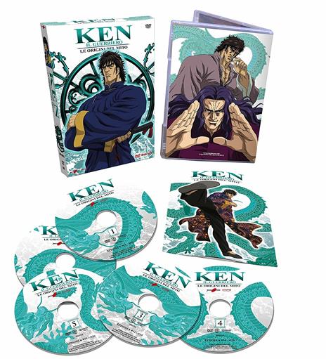Ken Il Guerriero. Le origini del mito (5 DVD) di Yoshihiro Yamaguchi - DVD - 2