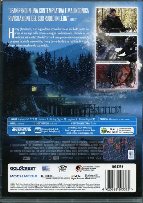Cold Blood. Senza pace (DVD) di Frédéric Petitjean - DVD - 2