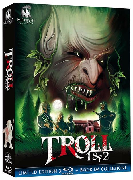 Troll 1-2 (3 Blu-ray) di John Carl Buechler,Claudio Fragasso