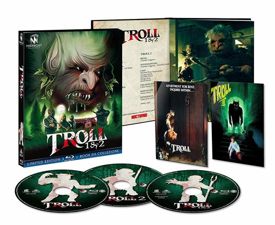 Troll 1-2 (3 Blu-ray) di John Carl Buechler,Claudio Fragasso - 2
