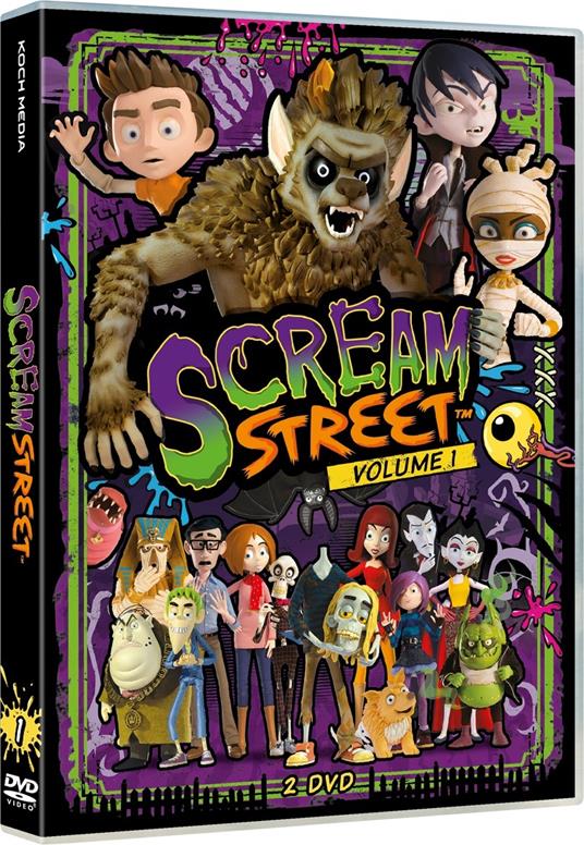 Scream Street vol.1 (2 DVD) di Geoff Walker - DVD