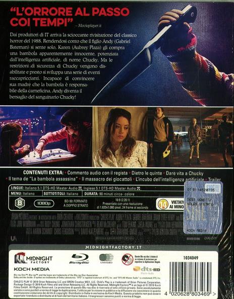 La bambola assassina (2019) (Blu-ray) di Lars Klevberg - Blu-ray - 2