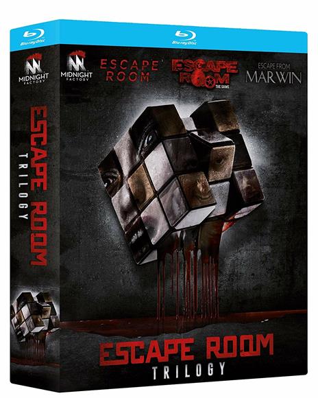Escape Room Trilogy (3 Blu-ray) di Peter Dukes,Jordi Castejón,Will Wernick