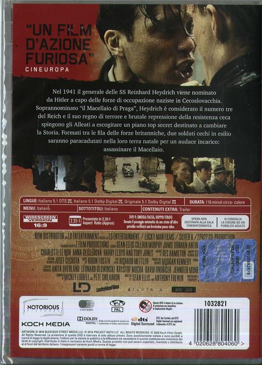 Missione Anthropoid (DVD) di Sean Ellis - DVD - 2