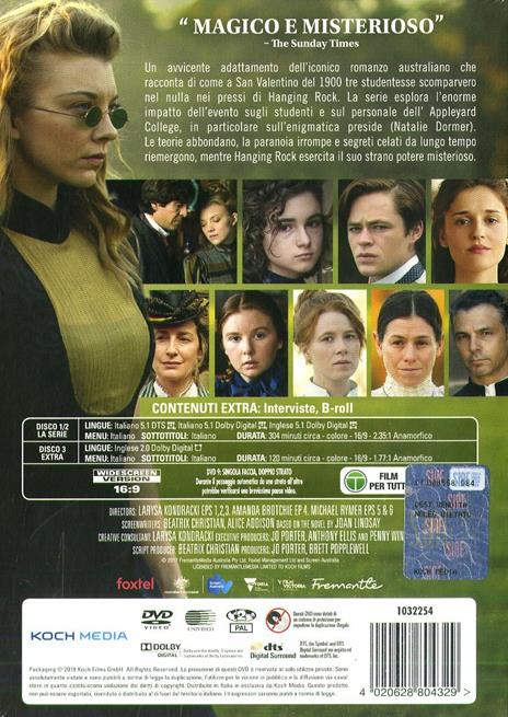 Picnic at Hanging Rock. La serie (3 DVD) di Larysa Kondracki,Michael Rymer,Amanda Brotchie - DVD - 3