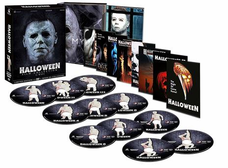 Cofanetto Halloween Film Collection (11 DVD) di John Carpenter,Steve Miner,Tommy Lee Wallace,Dwight H. Little,Rick Rosenthal,Joe Chappelle,Dominique Othenin-Girard - 2