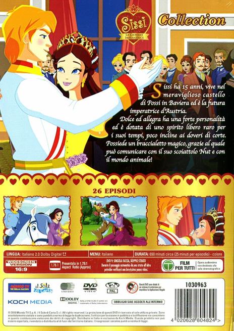 Sissi. La giovane imperatrice. Stagione 1 completa (4 DVD) di Orlando Corradi - DVD - 2
