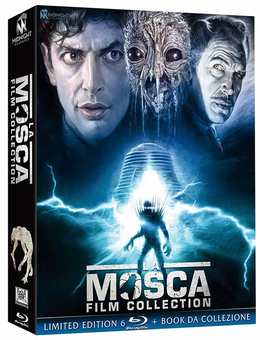 La Mosca Film Collection (6 Blu-ray) di David Cronenberg,Kurt Neumann,Edward Bernds,Don Sharp,Chris Walas