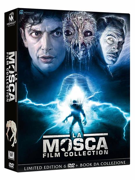La Mosca Film Collection (6 DVD) di David Cronenberg,Kurt Neumann,Edward Bernds,Don Sharp,Chris Walas