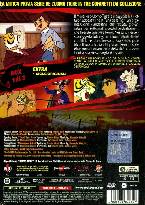 Uomo tigre. Il campione vol.1 (DVD) di Takeshi Tamiya - DVD - 2