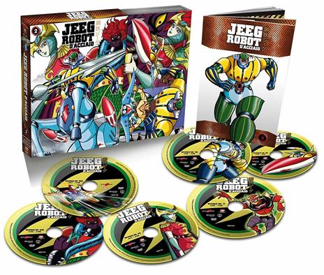 Jeeg Robot d'acciaio vol.2 (6 DVD) di Masayuki Akehi - DVD - 2