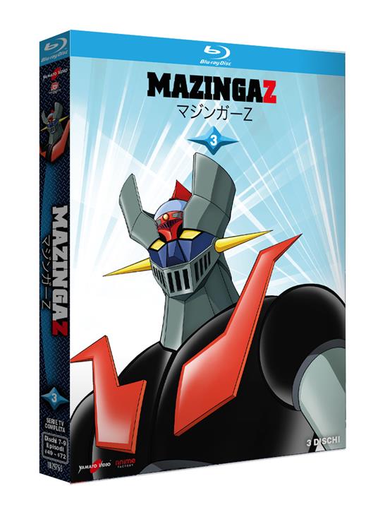 Mazinga Z vol.3 (Blu-ray) di Tomoharu Katsumata - Blu-ray