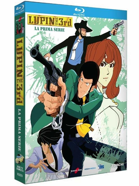 Lupin III. La prima serie (3 Blu-ray) di Masaaki Osumi,Hayao Miyazaki,Isao Takahata - Blu-ray