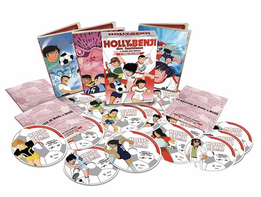 Holly e Benji. Due Fuoriclasse. La Seconda Serie Completa (15 DVD) di Hiroyoshi Mitsunobu - DVD - 2