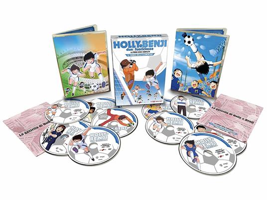 Holly e Benji. Due Fuoriclasse. La Prima Serie Completa (10 DVD) di Hiroyoshi Mitsunobu - DVD - 2