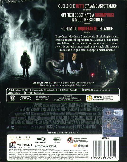 Ghost Stories. Edizione limitata con Booklet (Blu-ray) di Jeremy Dyson,Andy Nyman - Blu-ray - 3