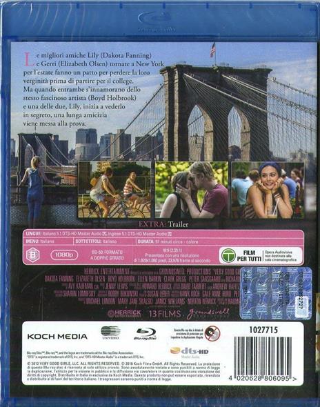 Very Good Girls (Blu-ray) di Naomi Foner - Blu-ray - 2