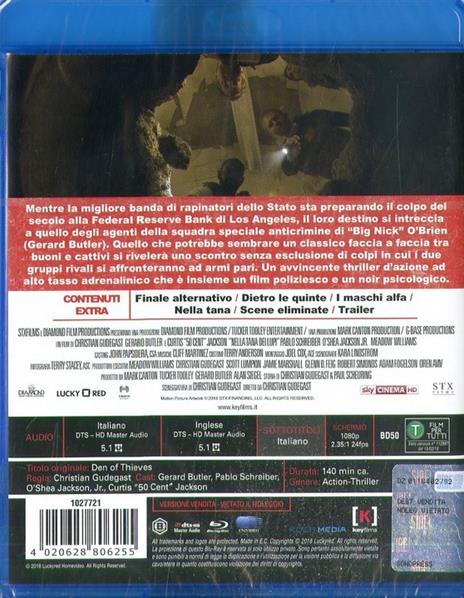 Nella tana dei lupi (Blu-ray) di Christian Gudegast - Blu-ray - 2
