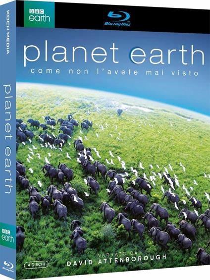 Planet Earth. Pianeta Terra. Edizione speciale (4 Blu-ray) di Alastair Fothergill - Blu-ray