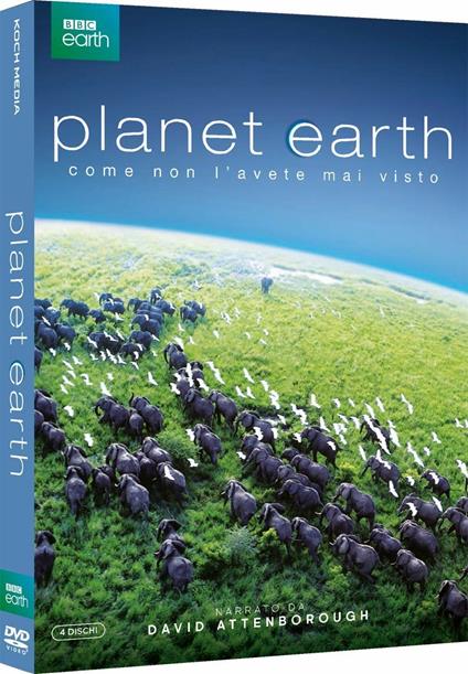 Planet Earth. Pianeta Terra. Edizione speciale (4 DVD) di Alastair Fothergill - DVD