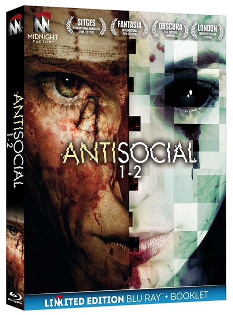 Antisocial 1-2 (2 Blu-ray) di Cody Calahan