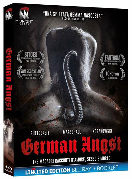 German Angst. Limited Edition con Booklet (Blu-ray) di Jörg Buttgereit,Michal Kosakowski,Andreas Marschall - Blu-ray