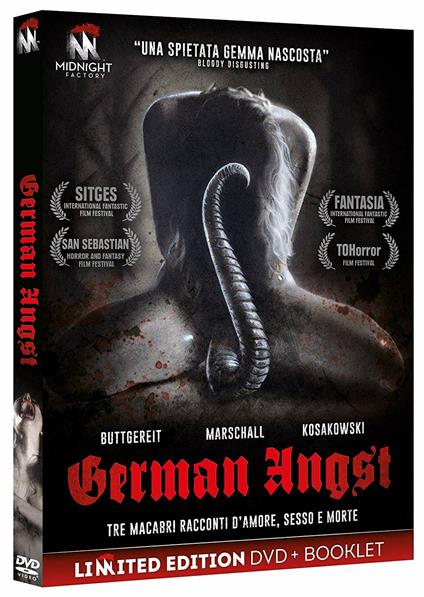 German Angst. Limited Edition con Booklet (DVD) di Jörg Buttgereit,Michal Kosakowski,Andreas Marschall - DVD