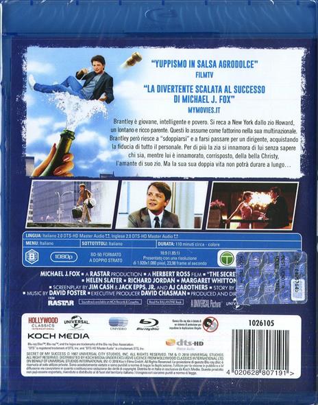 Il segreto del mio successo (Blu-ray) di Herbert Ross - Blu-ray - 3