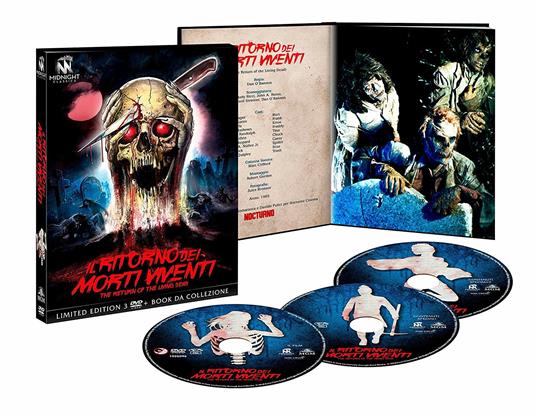 Il ritorno dei morti viventi. Edizione limitata con Booklet (3 DVD) di Dan O'Bannon - DVD - 3