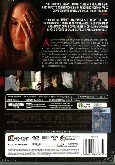 Slumber. Il demone del sonno. Limited Edition con Booklet (DVD) di Jonathan Hopkins - DVD - 2