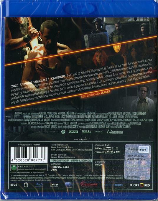 Ares (Blu-ray) di Jean-Patrick Benes - Blu-ray - 2