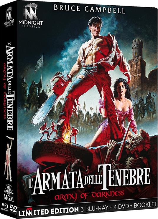 L' armata delle tenebre. Limited edition con Booklet (4 DVD + 3 Blu-ray) di Sam Raimi - DVD + Blu-ray