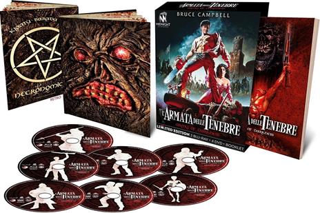 L' armata delle tenebre. Limited edition con Booklet (4 DVD + 3 Blu-ray) di Sam Raimi - DVD + Blu-ray - 2