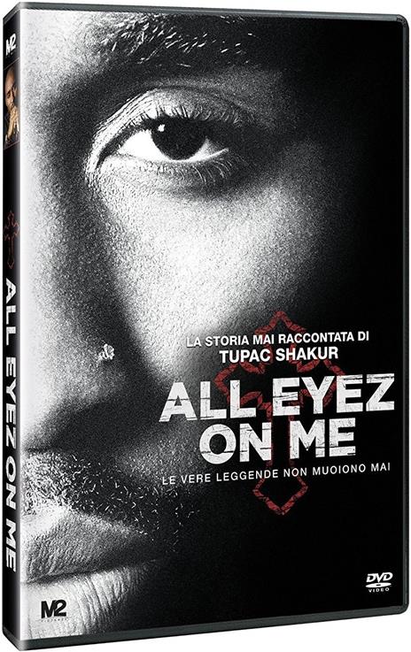 All Eyez on Me. La storia mai raccontata di Tupac Shakur (DVD) di Benny Boom - DVD