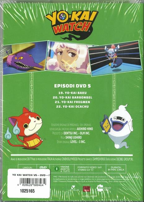 Yo-kai Watch. Vol. 5 (DVD) di Shinji Ushiro - DVD - 2