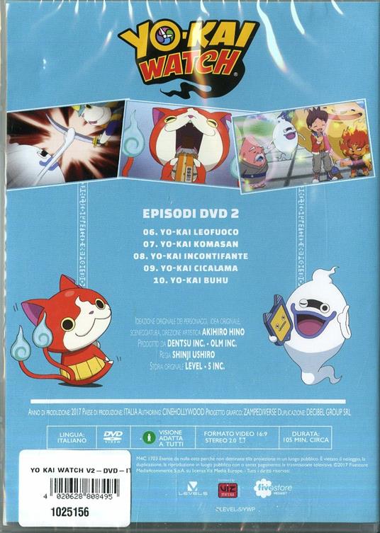 Yo-kai Watch. Vol. 2 (DVD) di Shinji Ushiro - DVD - 2