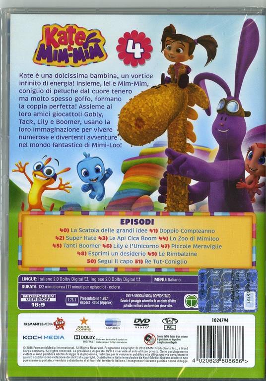 Kate & Mim-Mim. Esprimi un desiderio (DVD) di Scott Stewart - DVD - 2